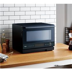 Haier JM-WFVH20A-K オーブンレンジ【20L/50・60Hz/ワイドフラット式/オートメニュー41種類/ブラック】 | ノジマオンライン