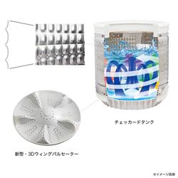 ELSONIC 全自動洗濯機 EHL45A ノジマ電気プライベートブランド