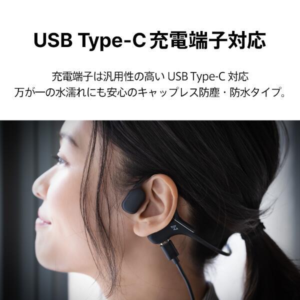 AVIOT 骨伝導イヤホン【デュアルマイク ノイズキャンセリング搭載