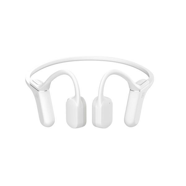 AVIOT WB-P1-WH 骨伝導イヤホン【デュアルマイク ノイズキャンセリング 