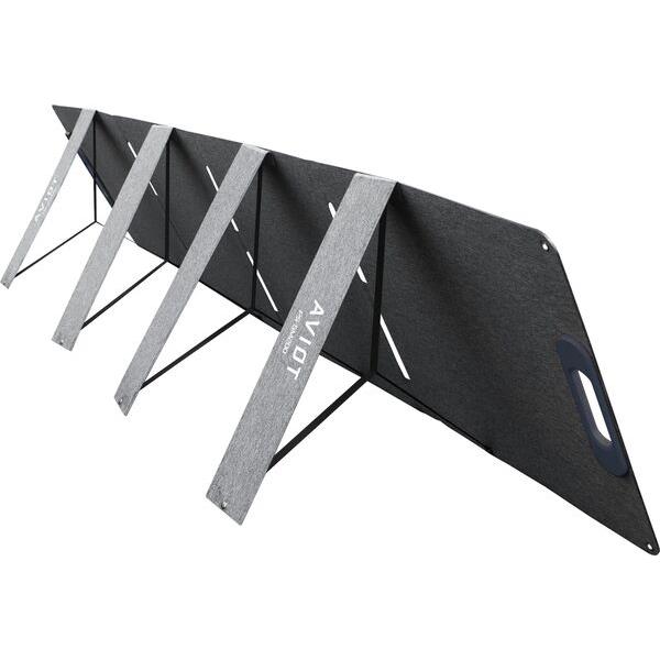 AVIOT ソーラーパネル【PS-F1200専用/折り畳み式/200W出力/24時間365日