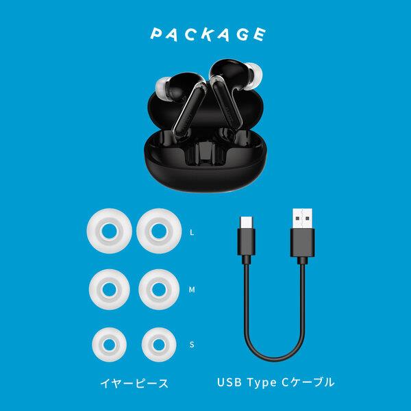 AVIOTワイヤレスイヤホン USB-C充電 AVIOT AVIOT トゥルーワイヤレスイヤホン Black TE-U1-BK | ノジマ