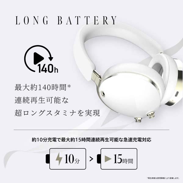 AVIOT ヘッドホン【ワイヤレス/Bluetooth/マイク対応/ハイレゾ