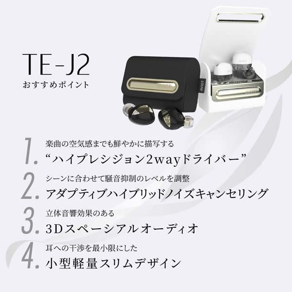 AVIOT イヤホン【ワイヤレス/Bluetooth/マイク対応/ハイレゾ対応