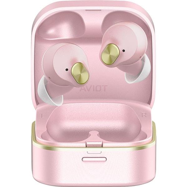 アビオット  イヤホン　ピンク AVIOT イヤホン 完全ワイヤレス Bluetooth マイク対応 ハイレゾ対応