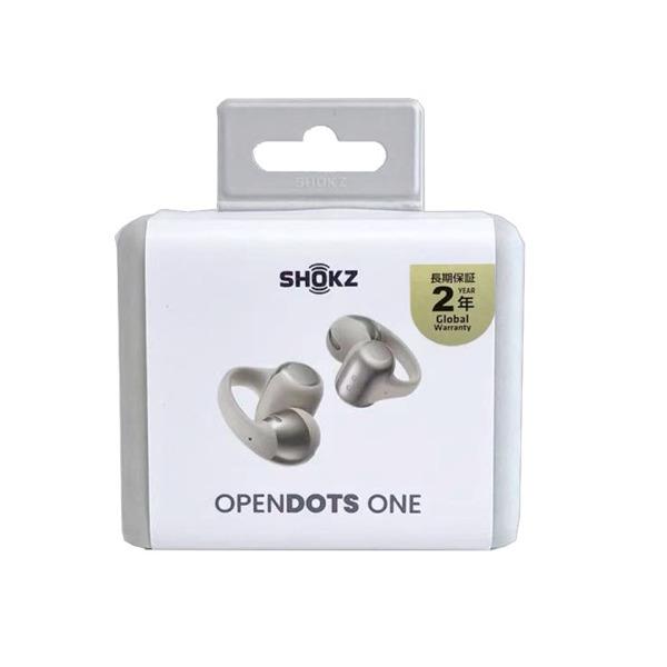 【中古品】Shokz OpenDots One グレー Shokz 完全ワイヤレスイヤホン OpenDots ONE Grey【オープンイヤー