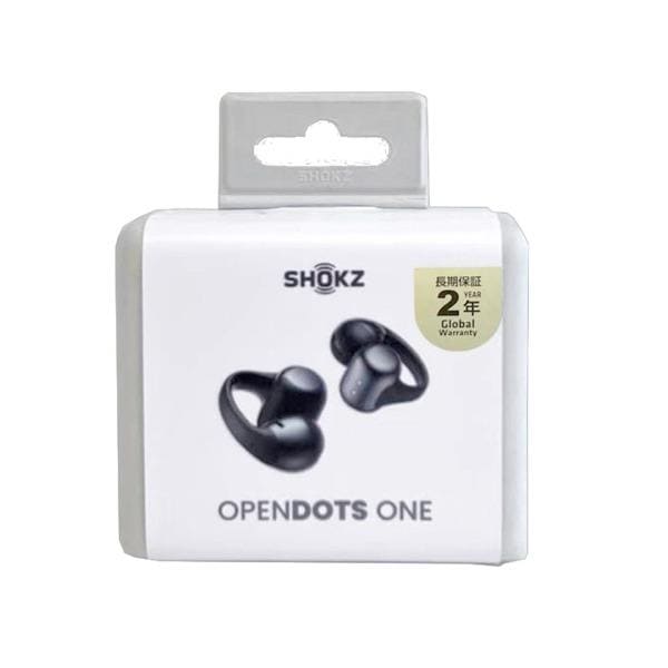 Shokz OpenDots ONE ブラック 黒 Shokz 完全ワイヤレスイヤホン OpenDots ONE Black【オープンイヤー