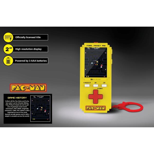 グッズ】 PAC-MAN (パックマン) ピクセルポケットプロ | ノジマオンライン