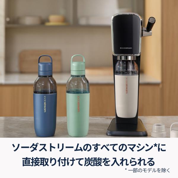 ソーダストリーム　専用ボトル2本　満タンボンベ1本付き ソーダストリーム SodaStream / ソーダストリーム 専用ボトル 1L 2本セット