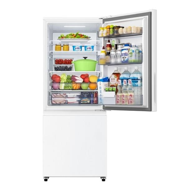 ホワイト 2ドア冷蔵庫 上部冷凍 冷凍冷蔵庫 2ドア 106L 冷蔵73L/冷凍33L YFR-D111 | 山善ビズコム