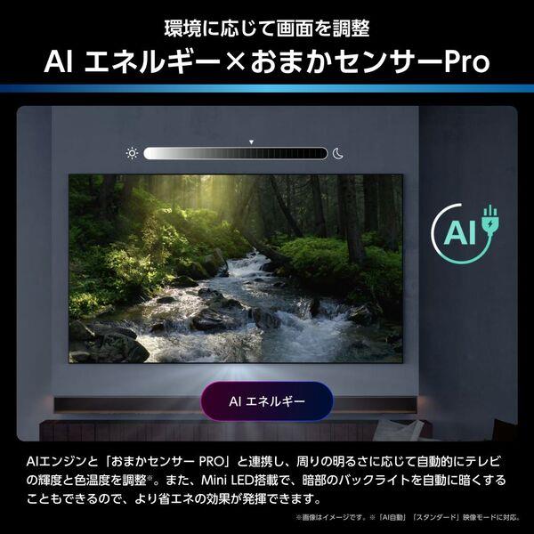 ハイセンス 4K液晶スマートテレビ [55V型/Mini LED/スマートテレビ