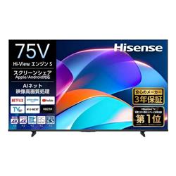 液晶テレビ 【75V型/4K液晶テレビ】 75A6S