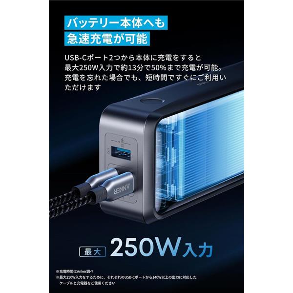 Anker Anker Prime Power Bank [26250mAh/300W/ブラック] A110AH11