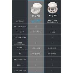 Anker ワイヤレスイヤホン Soundcore Sleep A30 ライトパープル