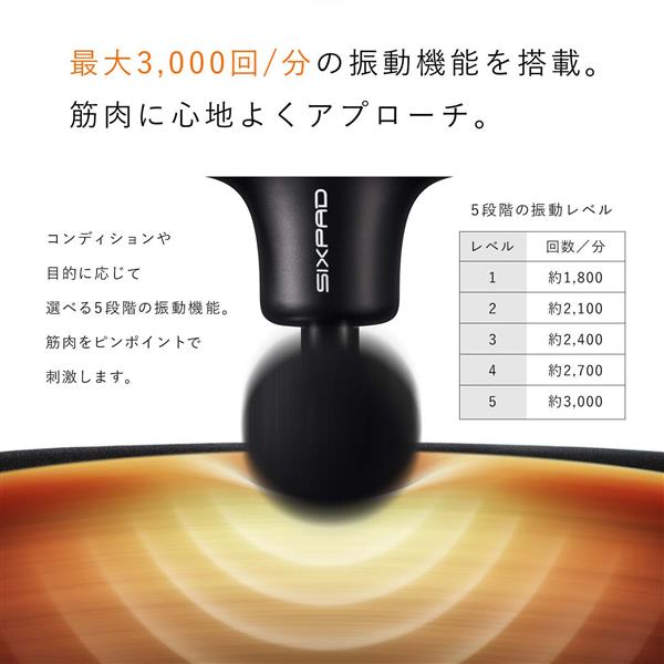 ランキング2024 【美品】シックスパッド パワーガン 美容機器 