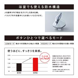 ReFa 頭皮マッサージャー ReFa BEAUTECH HEAD SPA [リファビューテック