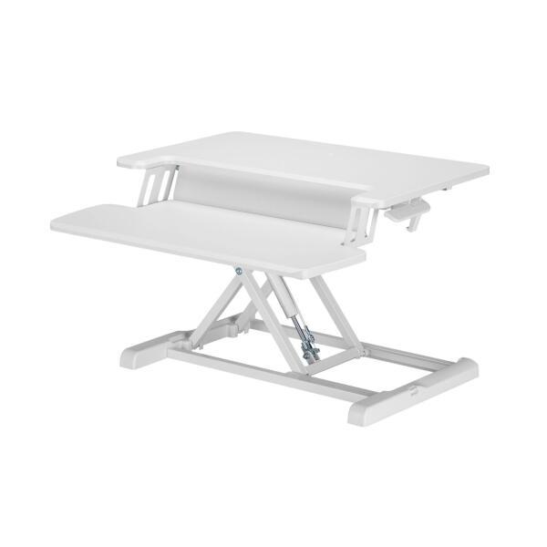 DMM.make 卓上昇降デスク【デュアルタイプ/無段階調整/ガス圧式