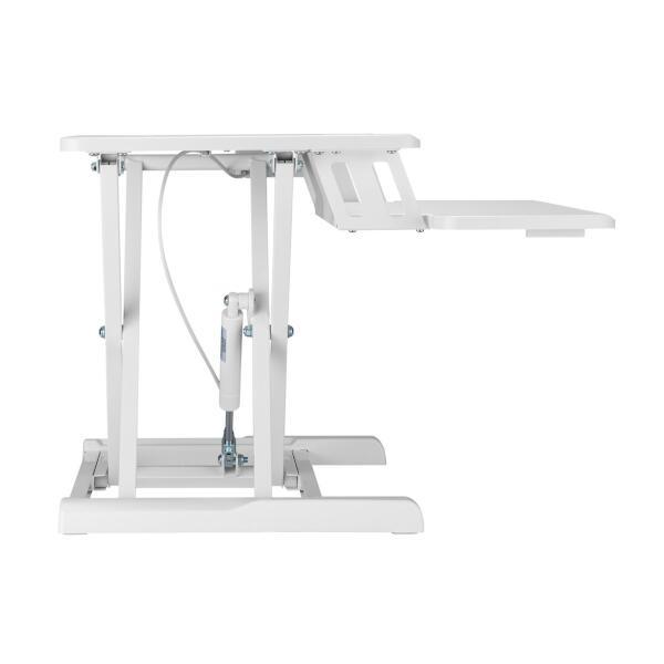 DMM.make 卓上昇降デスク【デュアルタイプ/無段階調整/ガス圧式