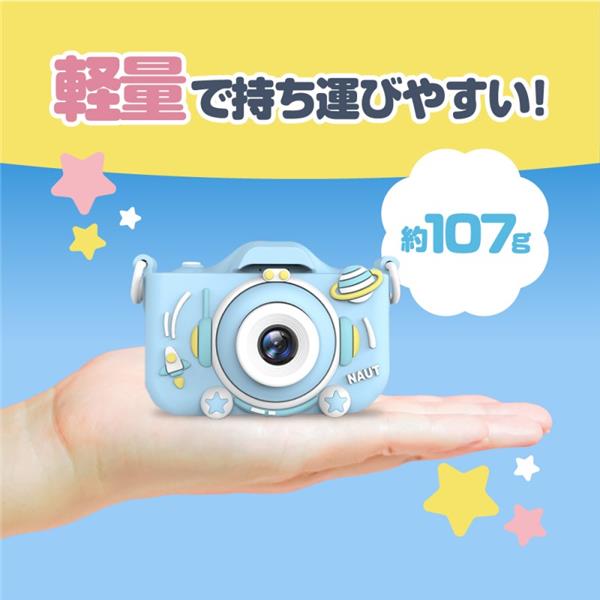 Bluemake キッズカメラ デジタル4倍ズーム ゲーム5種類内蔵 BM-30KB