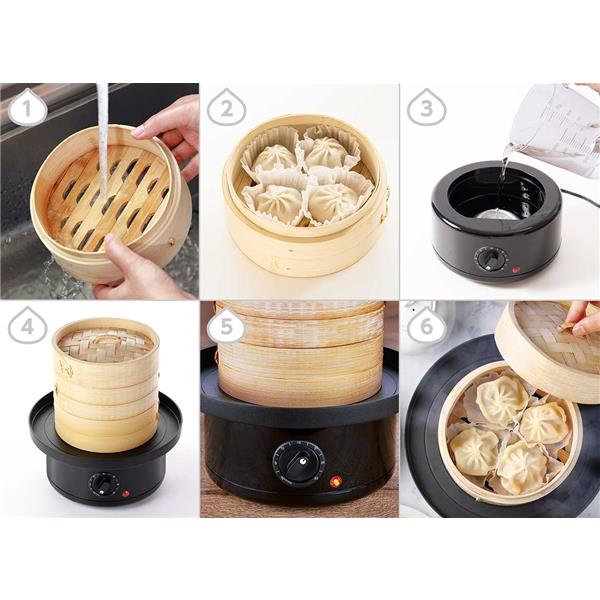 ライソン KDSC-002B 冷凍食品用せいろ蒸し器 点心爛漫 蒸し器