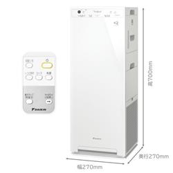 DAIKIN MCK50Y-W ストリーマ加湿空気清浄機 【適用畳数：～22畳