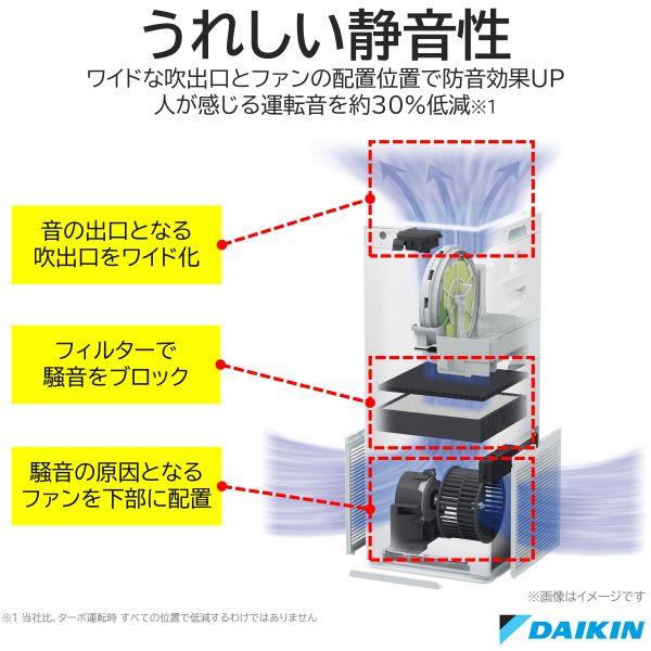 DAIKIN MCK50Y-W ストリーマ加湿空気清浄機 【適用畳数：～22畳