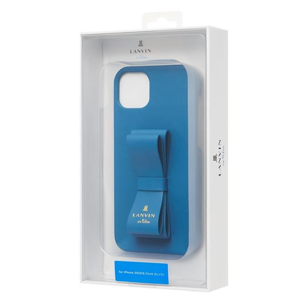 LANVIN en Bleu LBNVYSRIP2261M iPhone 14 Plusケース LANVIN en