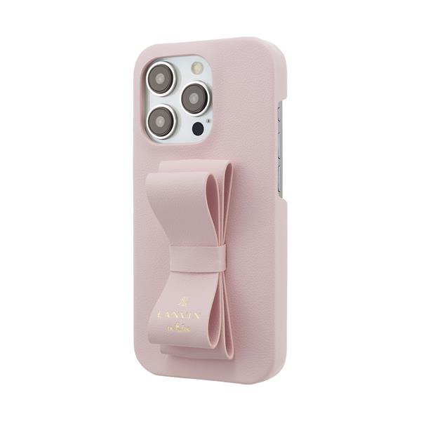 LANVIN en Bleu iPhone15Pro用ケース【ハードケース/ピンク系