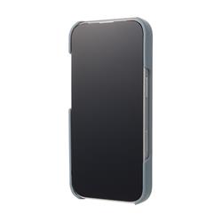 LANVIN en Bleu iPhone16Pro用ケース ハードケース チャーム付 ブルー