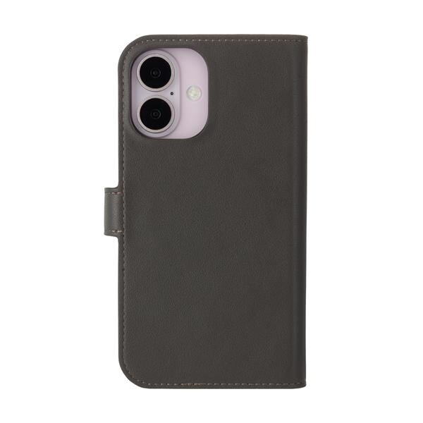 LANVIN COLLECTION iPhone16用ケース 手帳型 グレー LCDLGRYFLIP2461