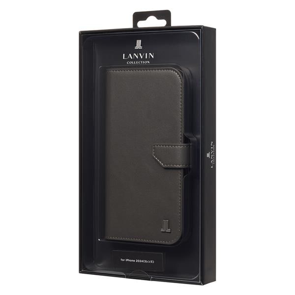 LANVIN ブラック 手帳型ケースiPhone16proMAX Amazon.co.jp: [LANVIN COLLECTION ] iPhone 16 Pro Max ケース 手帳型