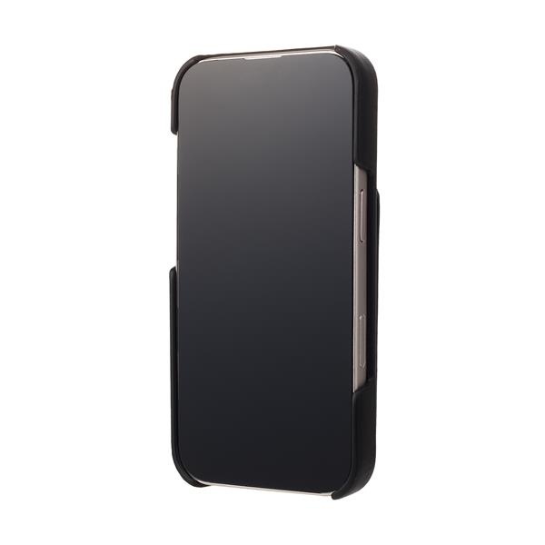 LANVIN COLLECTION iPhone16用ケース ハードケース カードウォレット付