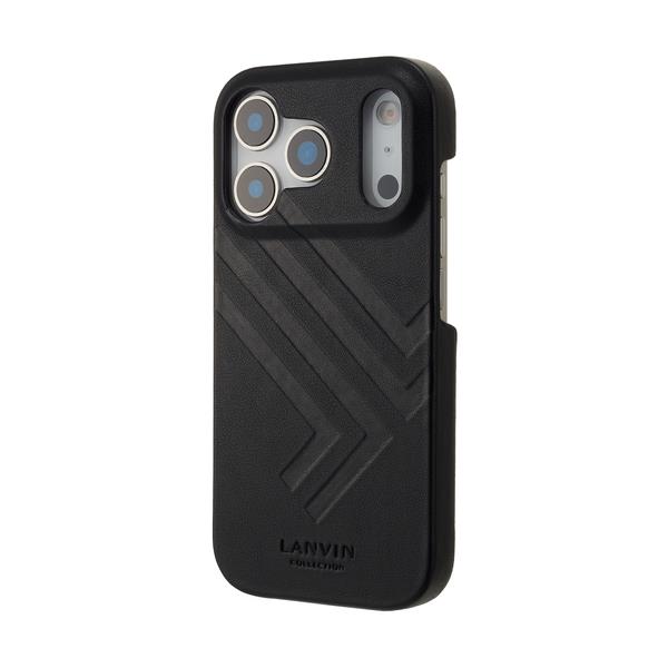 LANVIN COLLECTION iPhone 17 Proケース ハード ブラック