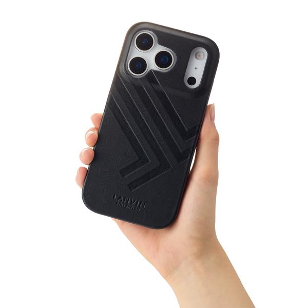 LANVIN COLLECTION iPhone 17 Proケース ハード ブラック