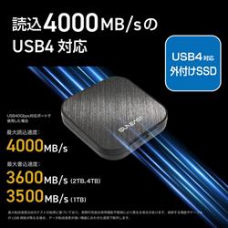 SUNEAST Eclipse black 4TB SE-PS004T2LEL1BF | ノジマオンライン