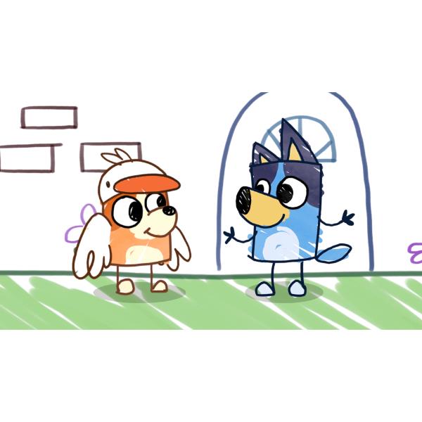Switch2】 Bluey's Quest for the Gold Pen（ブルーイズ・クエスト