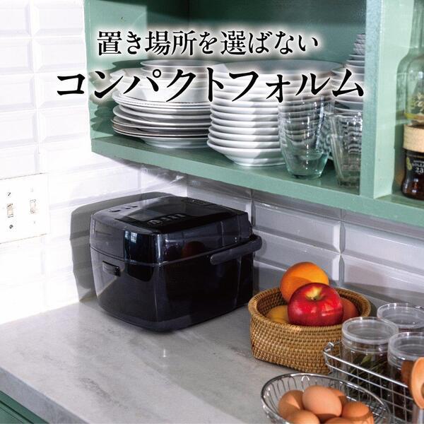 三菱電機 IH炊飯ジャー 白亜麻 3.5合炊き/炭炊釜（2層厚釜） NJ-SE06H