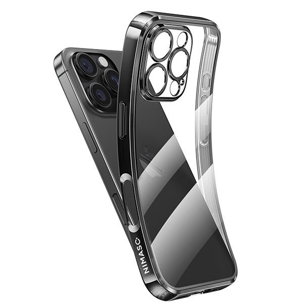 NIMASO ガラスフィルムセット iPhone 16 Pro Max TPUソフトケース