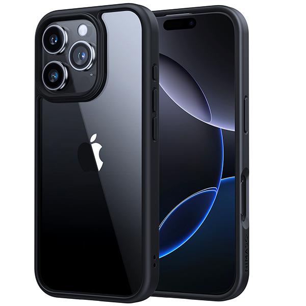 NIMASO ガラスフィルムセット iPhone 16 Pro Max TPUフレーム＋PC