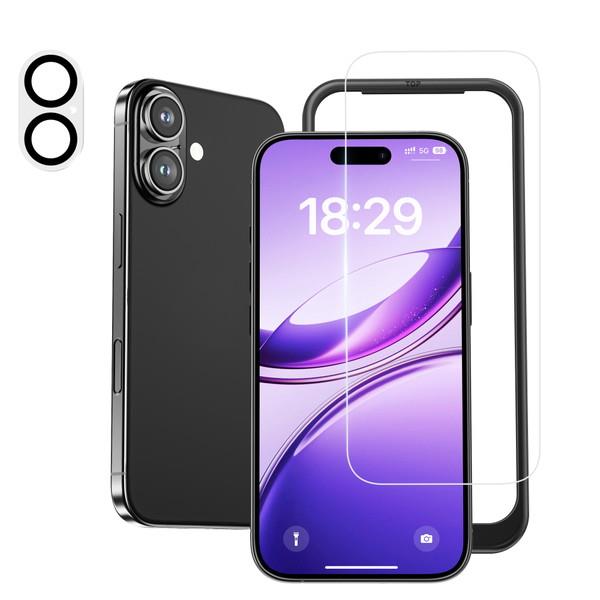 NIMASO 【レンズ保護フィルムつき！】iPhone 17 フィルム ケースに干渉