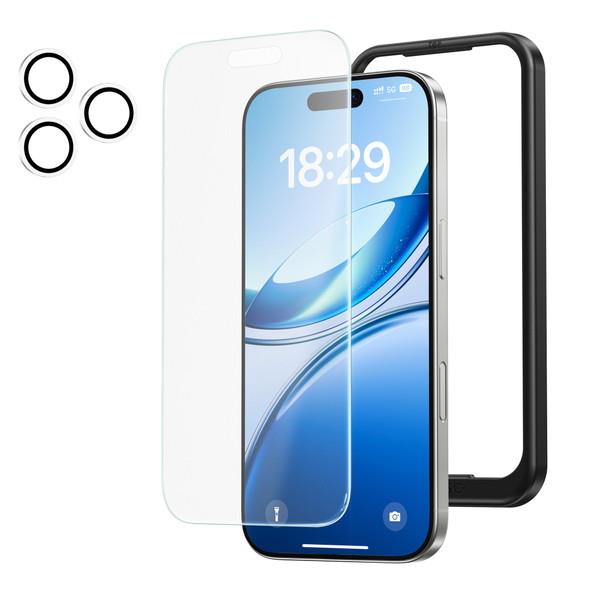 NIMASO 【レンズ保護フィルムつき！】iPhone 17 Pro フィルム ケースに