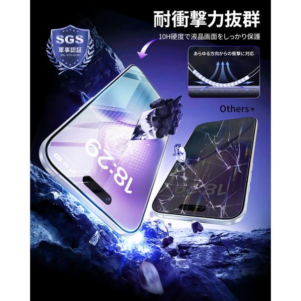 NIMASO iPhone Air フィルム 画面の縁まで保護 高透明 簡単貼付ガイド