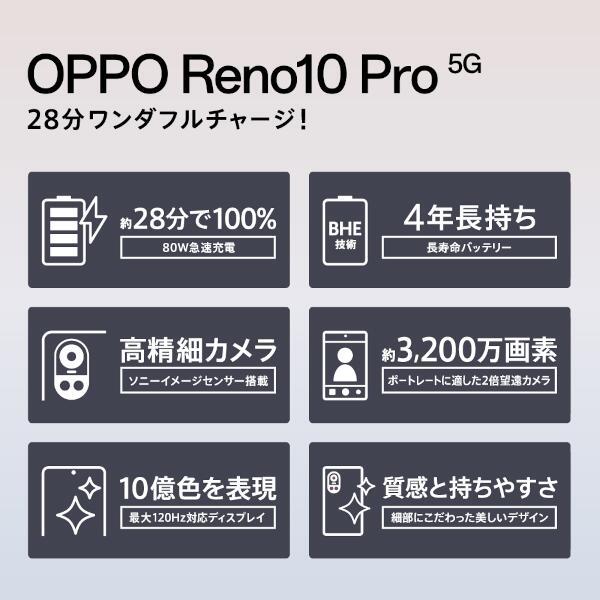 OPPO CPH2541-PL SIMフリースマートフォン OPPO Reno10 Pro 5G