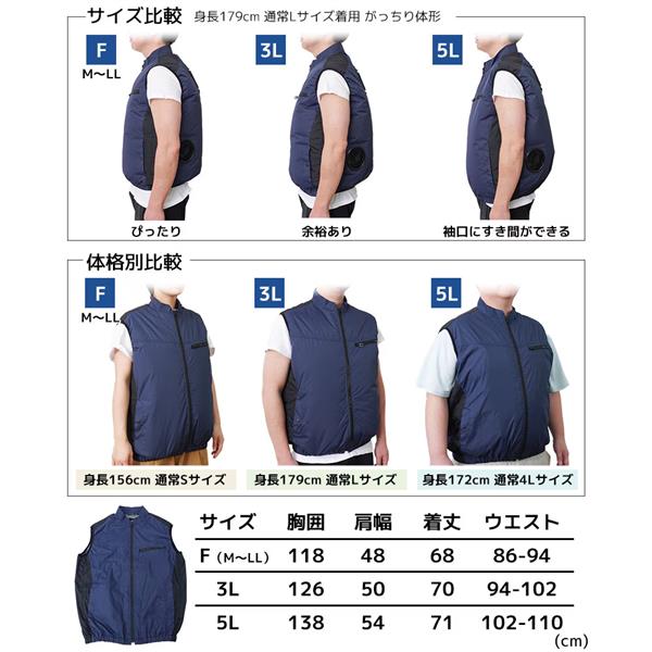 THANKO 冷蔵服 ベストタイプ TKCV26SSLF Fサイズ サンコー 冷蔵服 ベスト フリーサイズ シルバーグレー TKCV26SSLF