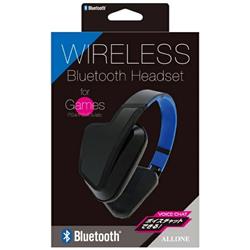 ゲーム用 Bluetoothワイヤレスヘッドフォン BK×BL