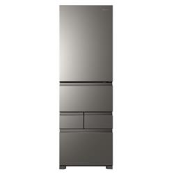 ファン式冷凍冷蔵庫 [5ドア/右開き/450L/アッシュブラック]　★大型配送対象商品 HR-DC450KB