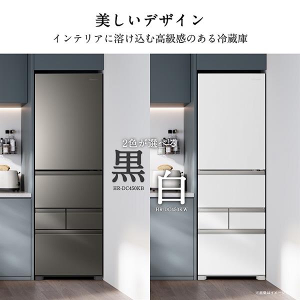 Blackpowder Kitchen様御依頼品①/5 162L 2ドア冷蔵庫 ブラック【右開き】 | ハイセンス | HR-D16FB