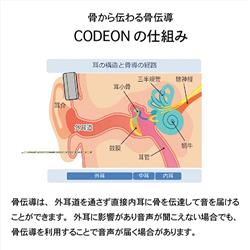 WeatherlyJapan CODEON-GR 骨伝導集音器イヤホン CODEON 国内