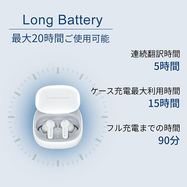 Amazon.co.jp: イヤホン翻訳機 通訳機 Wooask M3 PLUS
