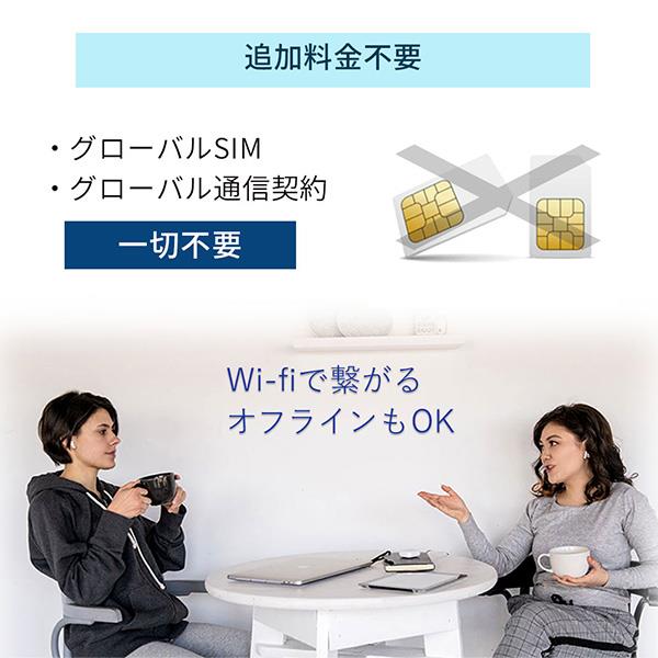 WeatherlyJapan M3-PLUS Wooask M3 AI翻訳機イヤホン